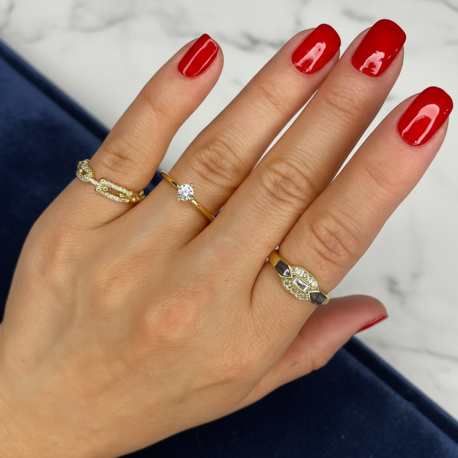 Golden Grace Yüzükler