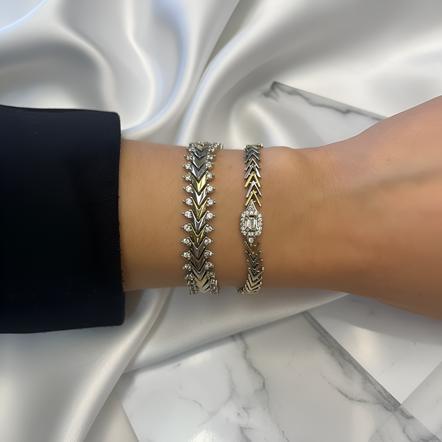 Silver Luxe Bileklikler