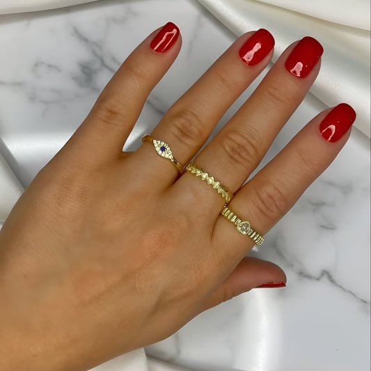 Golden Harmony Yüzükler