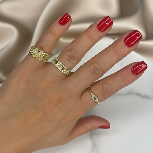 Golden Aura Yüzükler