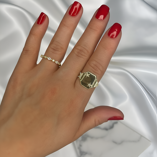 Celestial Duo Yüzükler